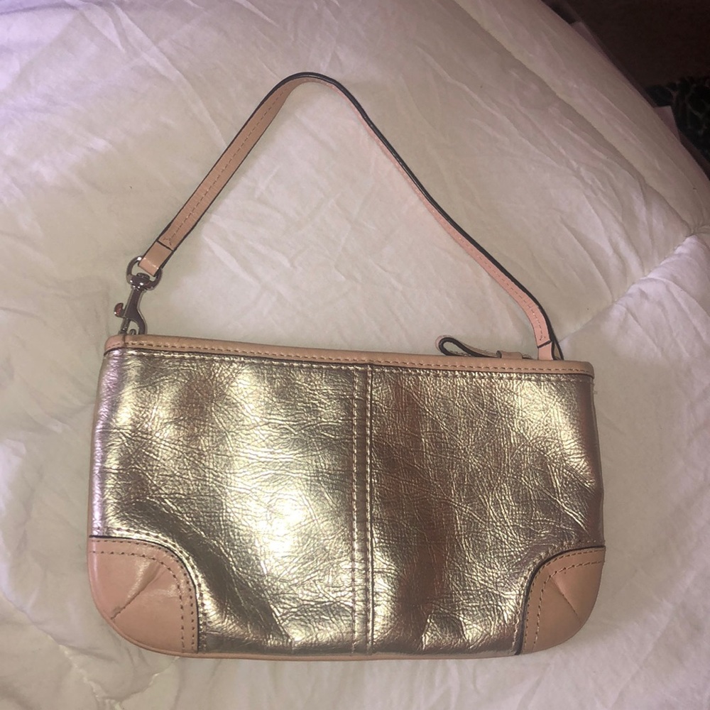 Vintage Coach Wristlet
